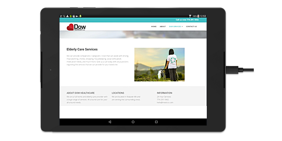 Dow Healthcare LLC Website